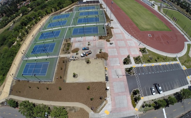 Concrete North Folsom lake College Gym