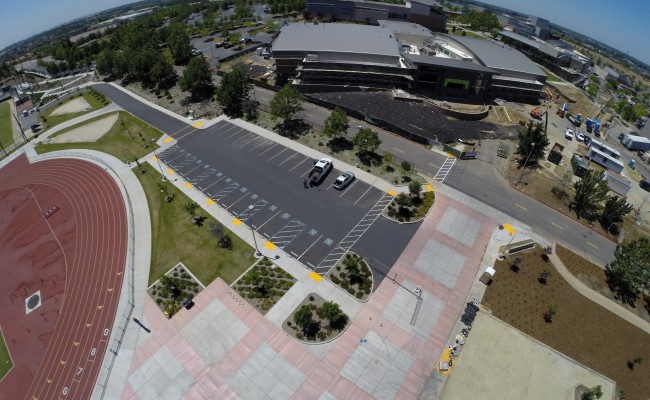 Concrete North Folsom lake College Gym