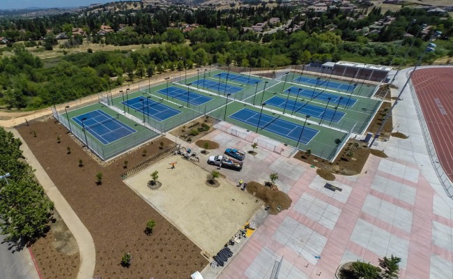 Folsom Lake College Tennis Courts