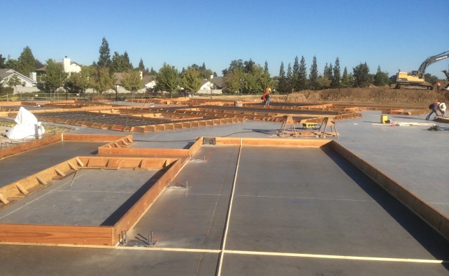 Rebar installed in panels – 10.21.15